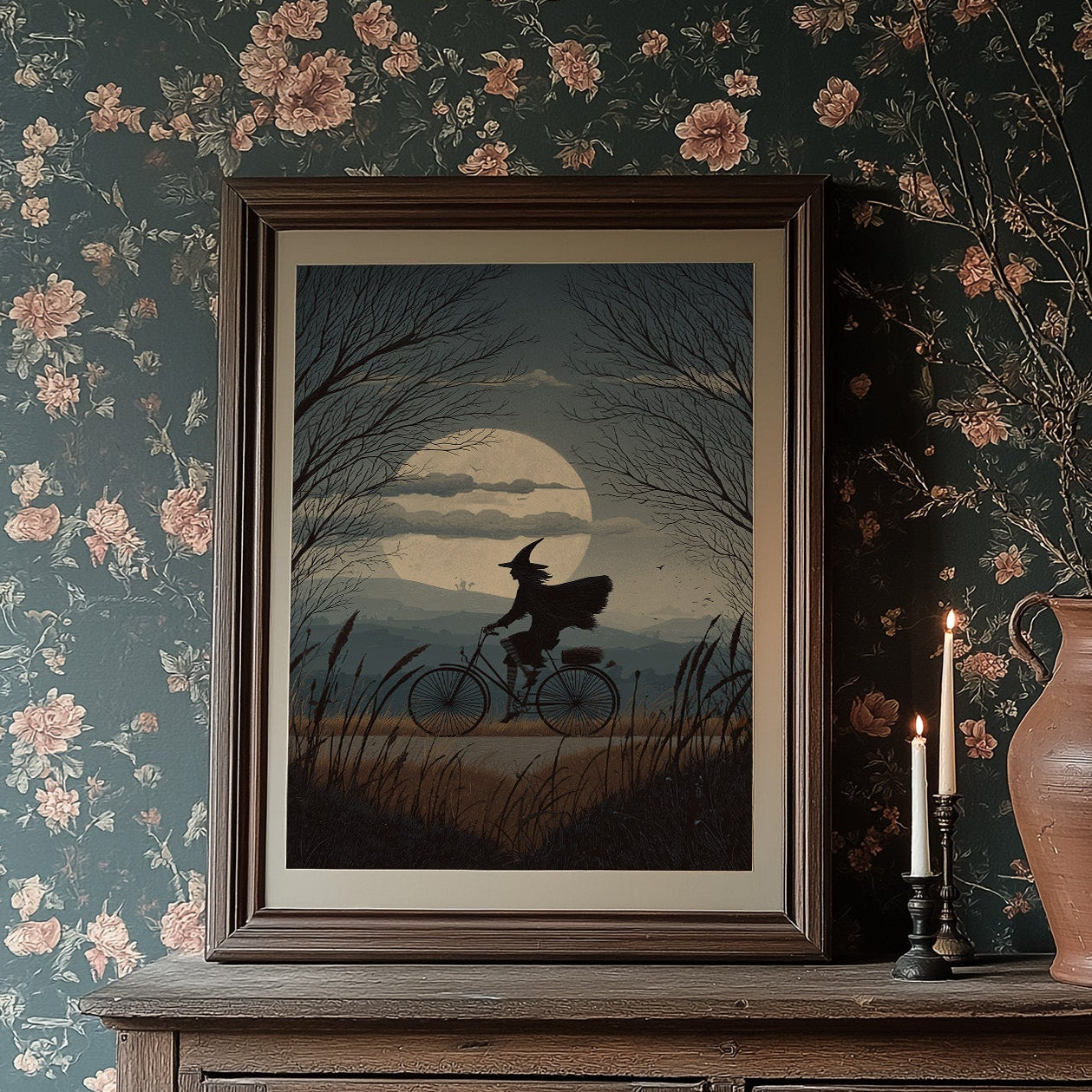 Midnight Cyclist's Mystical Journey