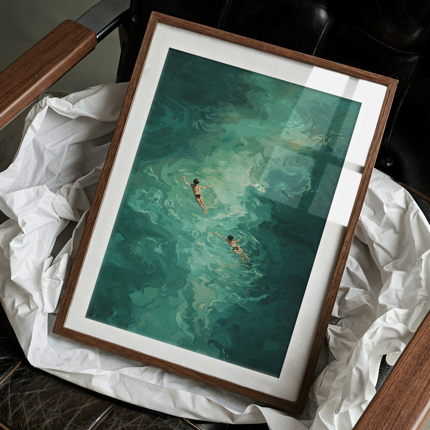 Emerald Currents: A Shared Aquatic Journey