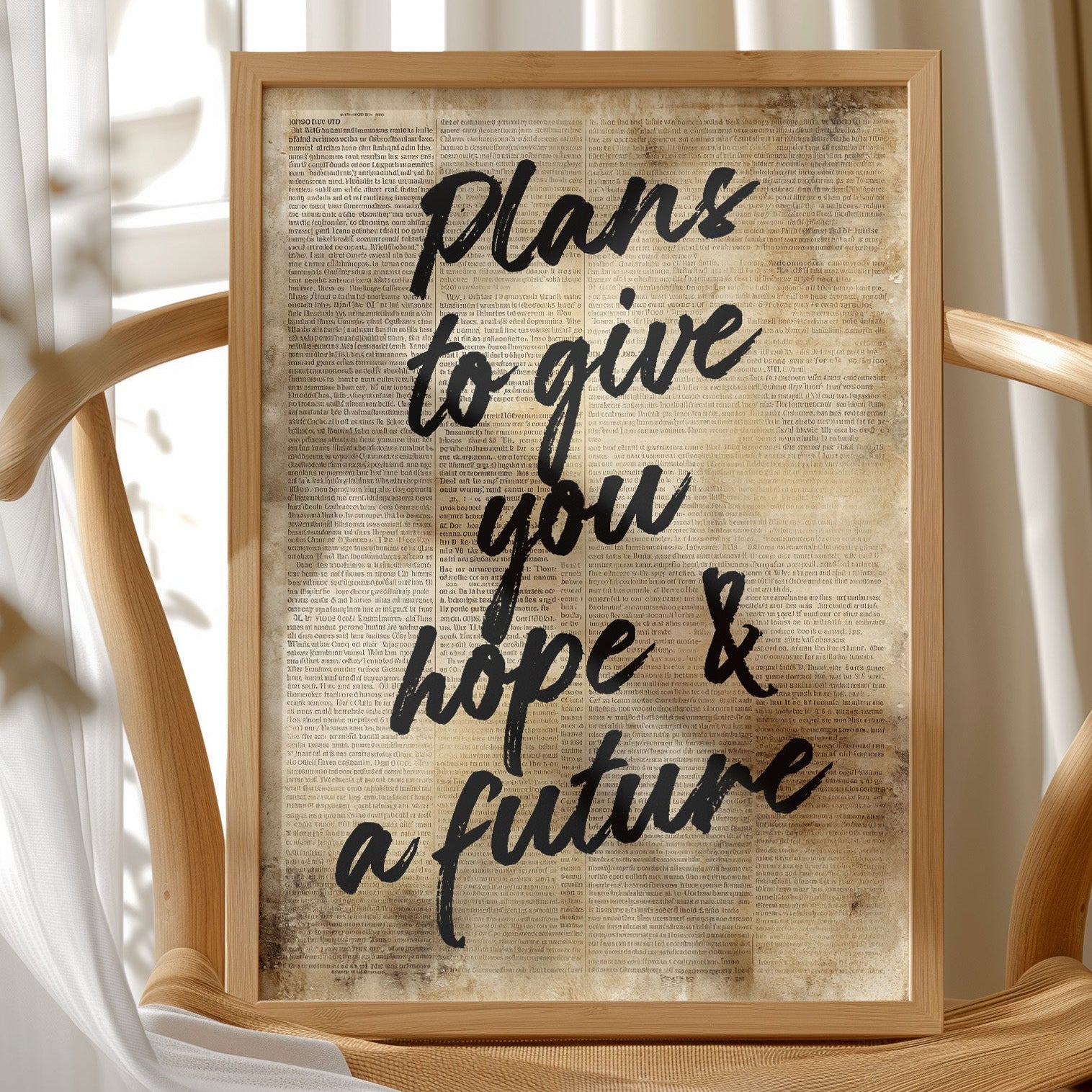I Have to Give You Hope & a Future