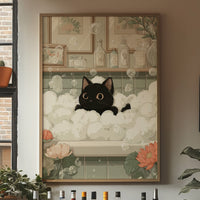 Bubble Bath Confidant: A Feline Spa Day