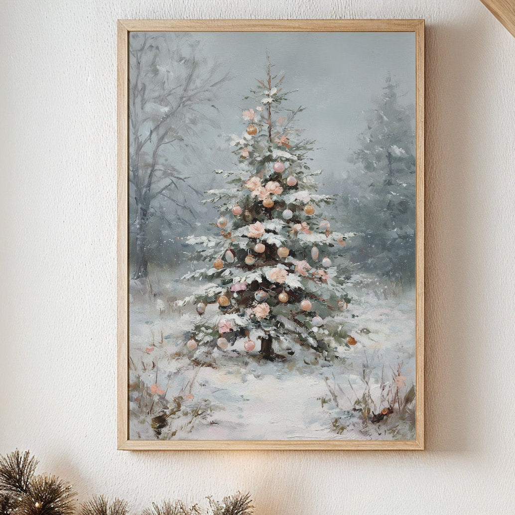 Pastel Pines & Winter Light