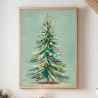 Pastel Evergreen: A Holiday Symphony