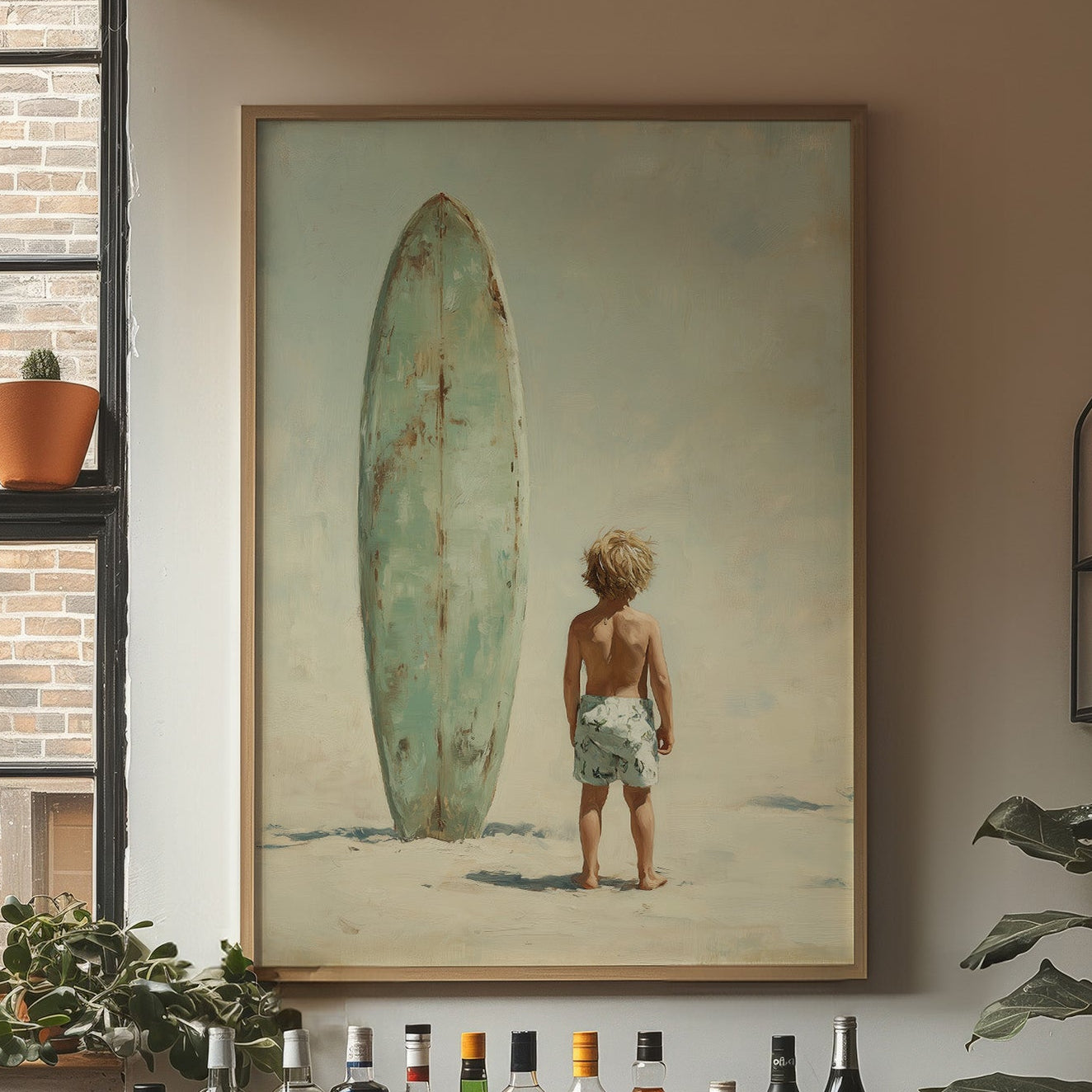 Weathered Dreams: First Encounter with the Sea