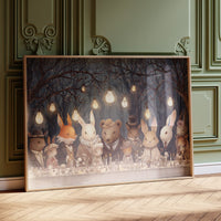 Woodland Feast Under Edison Stars