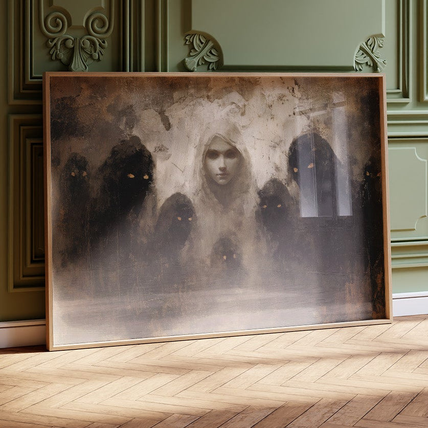 Haunted Tales Between Leather Spines