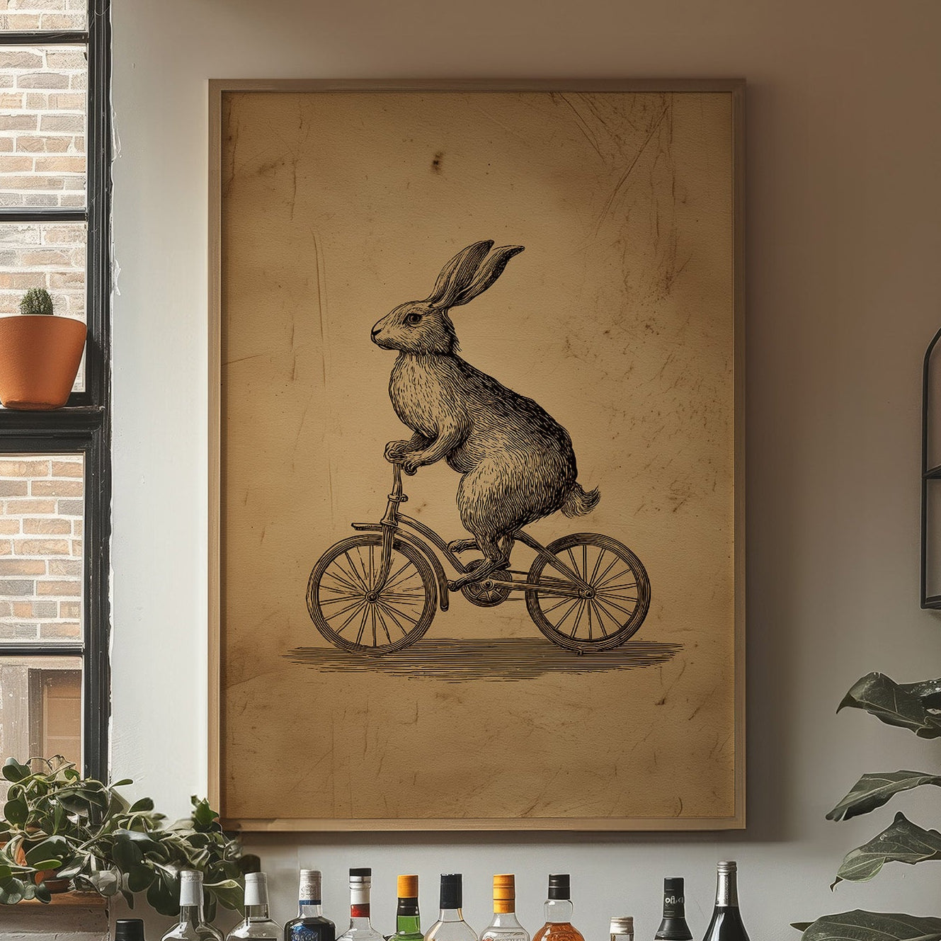 The Cycling Hare's Curious Journey