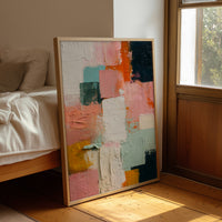 Layers of Life: A Textured Paint Story