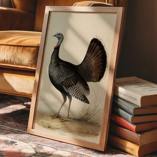 Regal Wild Turkey: Portrait of American Heritage