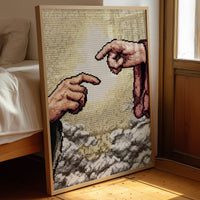 Pixelated Connection: The Digital Tapestry