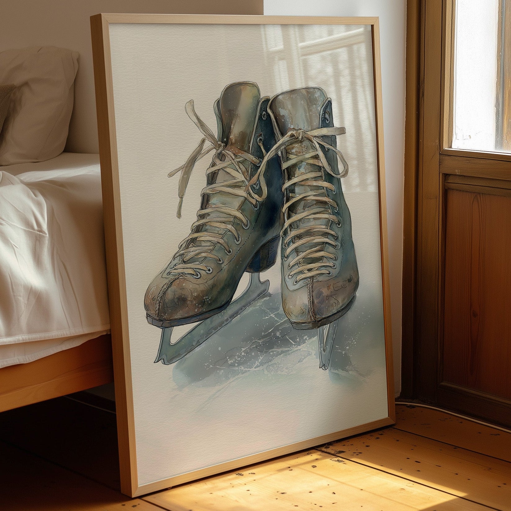 Weathered Blades: Nostalgia on Ice
