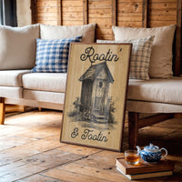 Rustic Refuge: Vintage Outhouse Charm
