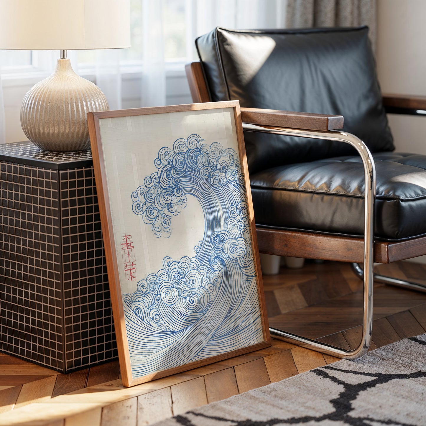 Ocean Spirits Dance In Blue