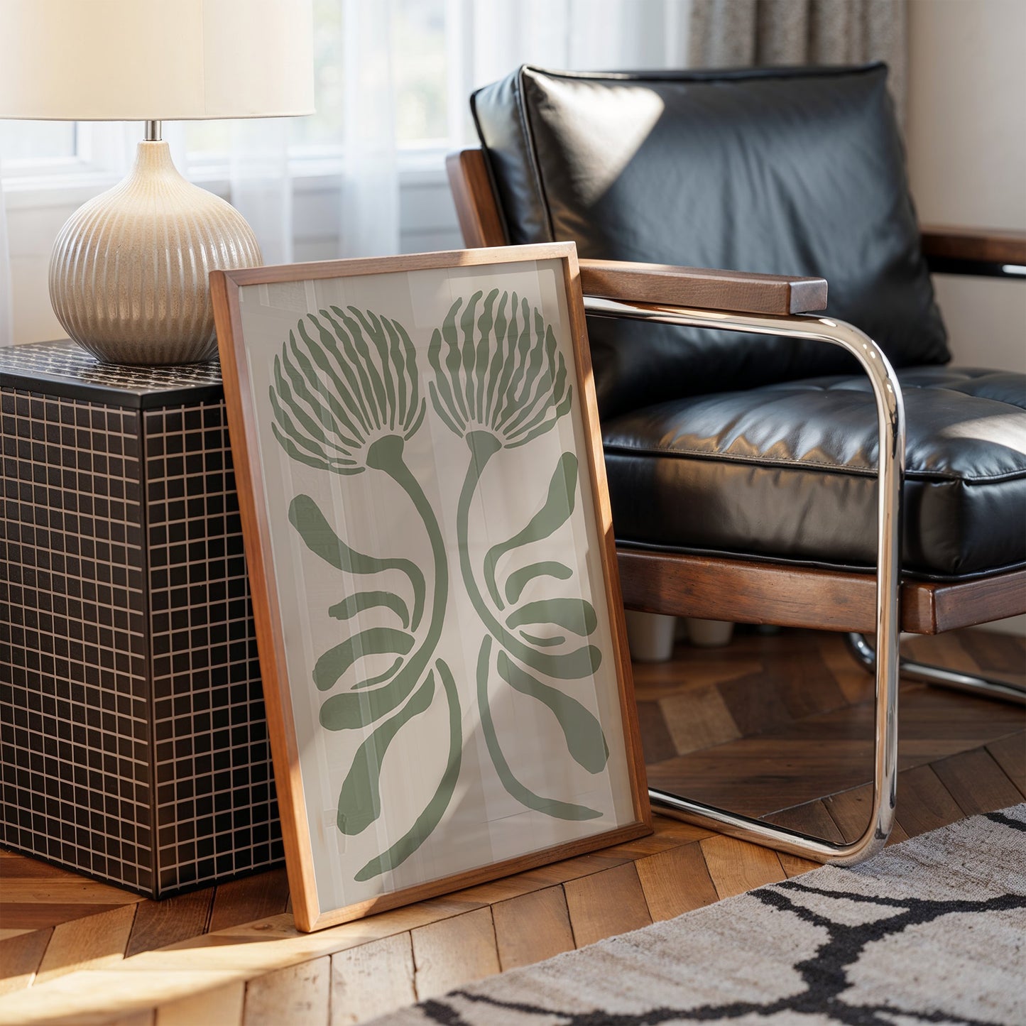 Sage Blooms Dance In Symmetry