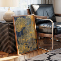 Golden Petals Paint Midnight Gardens