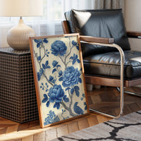 Blue Peonies Tell Ancient Stories