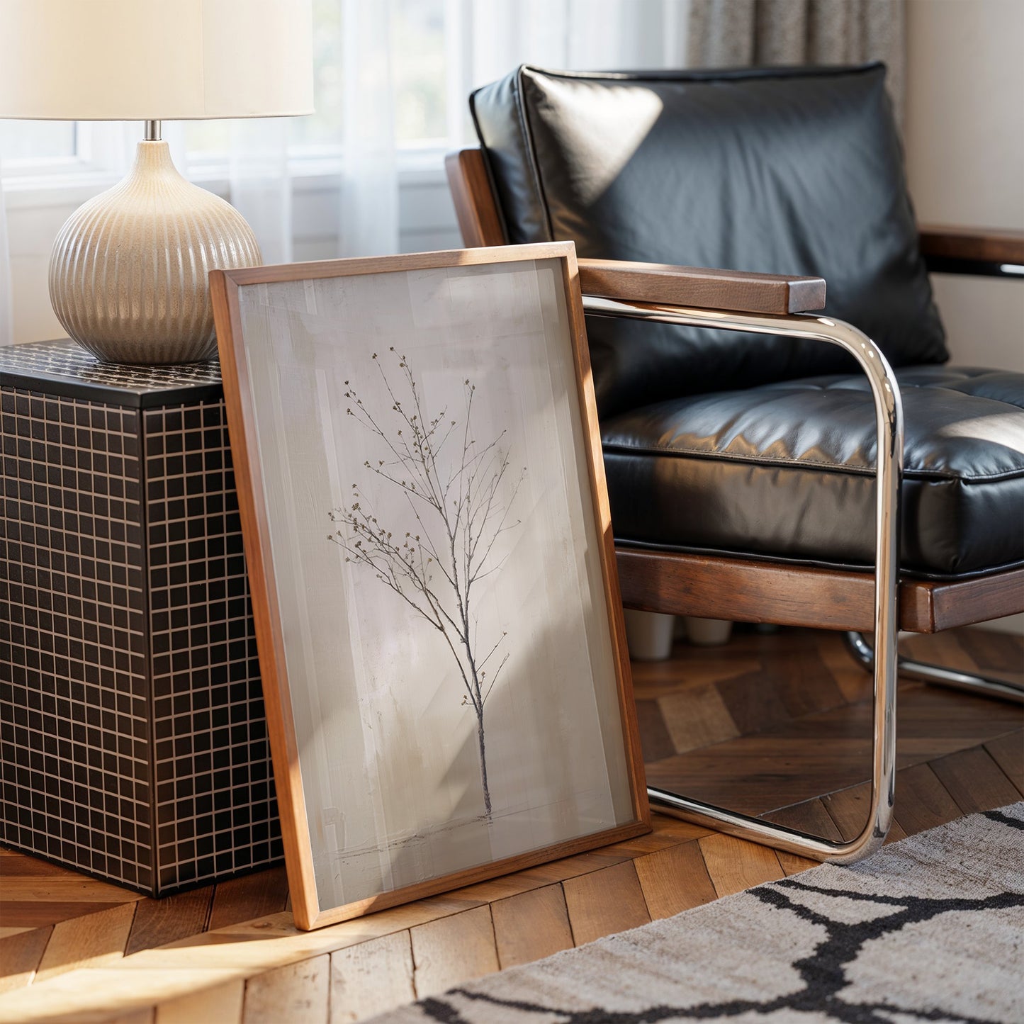 Winter Branch Finds Quiet Poetry