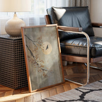 Moonlit Branch Guides Night's Journey