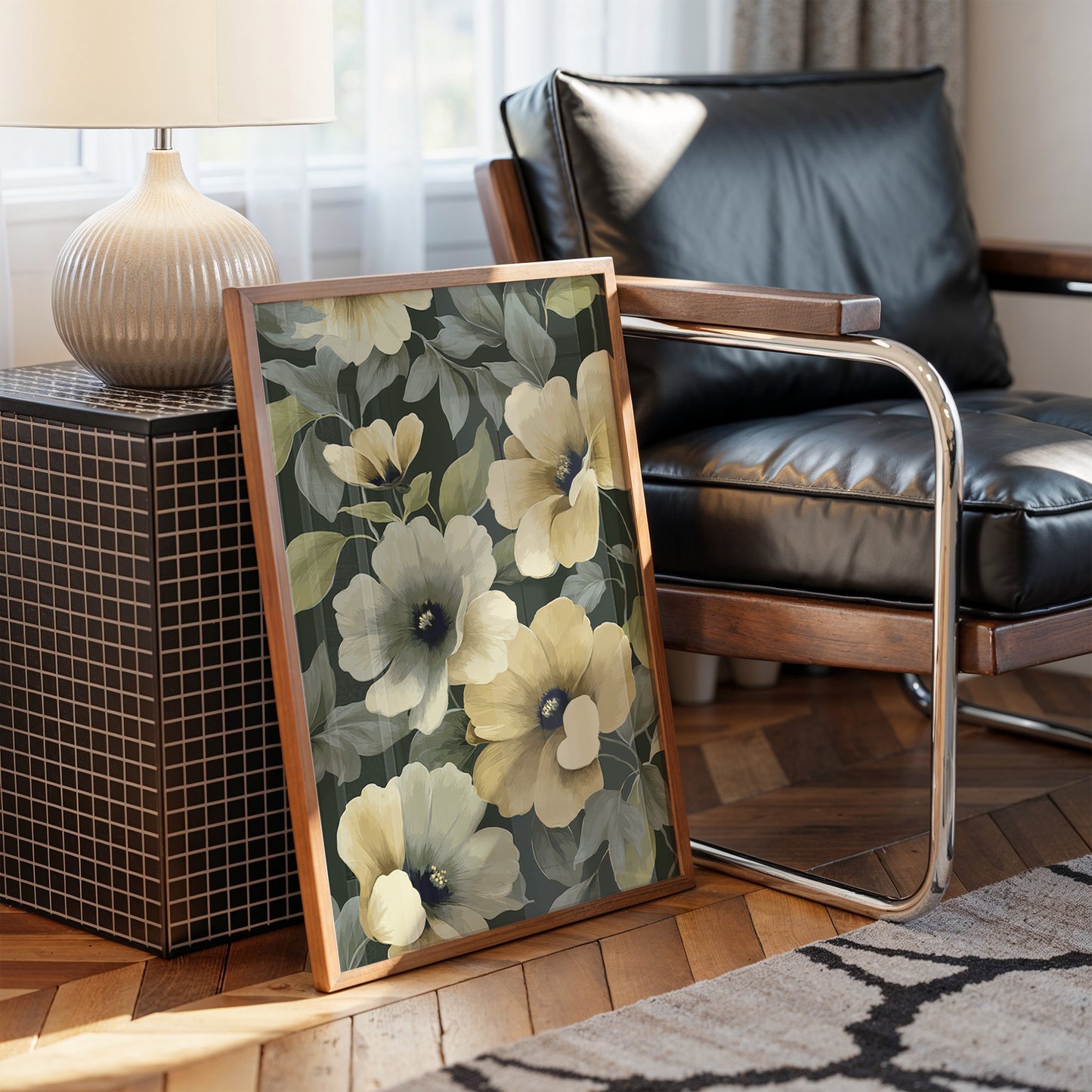 Cream Blooms Tell Library Stories