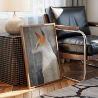 Urban Fox Finds Quiet Library Corner