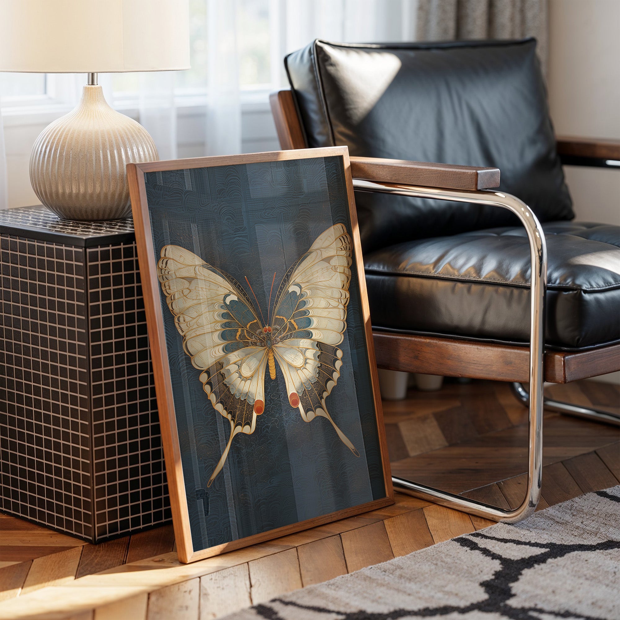 Moonlit Wings Tell Midnight Tales