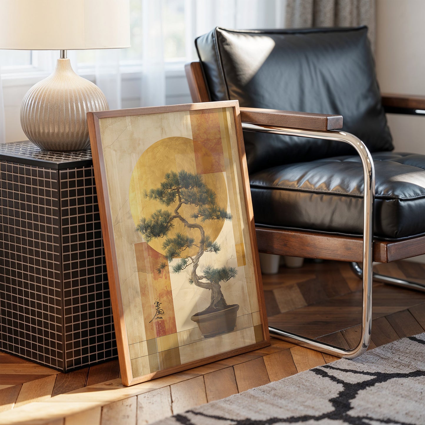 Bonsai Tales In Golden Hours