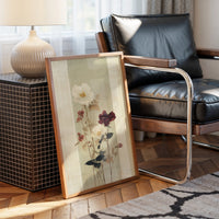 Roses Cast Shadows In Morning Light