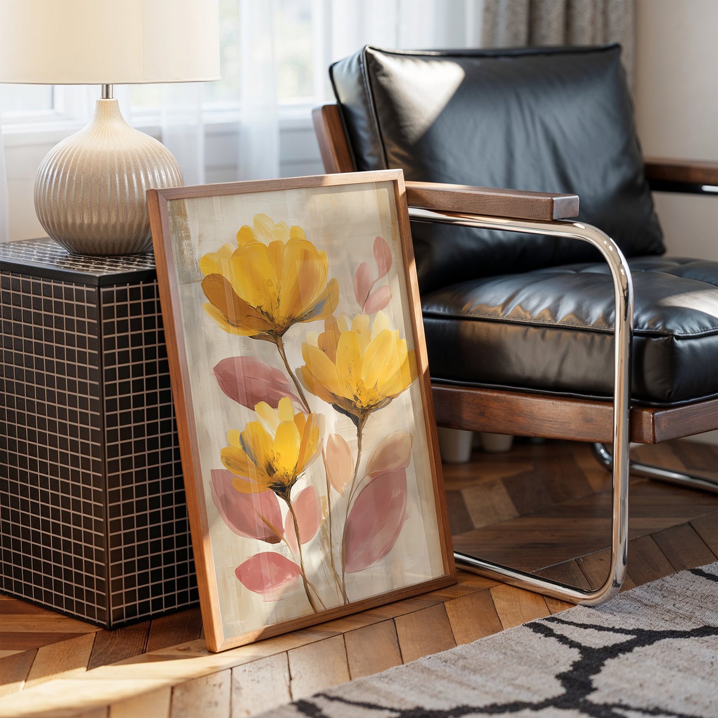 Golden Petals Dance In Morning Light