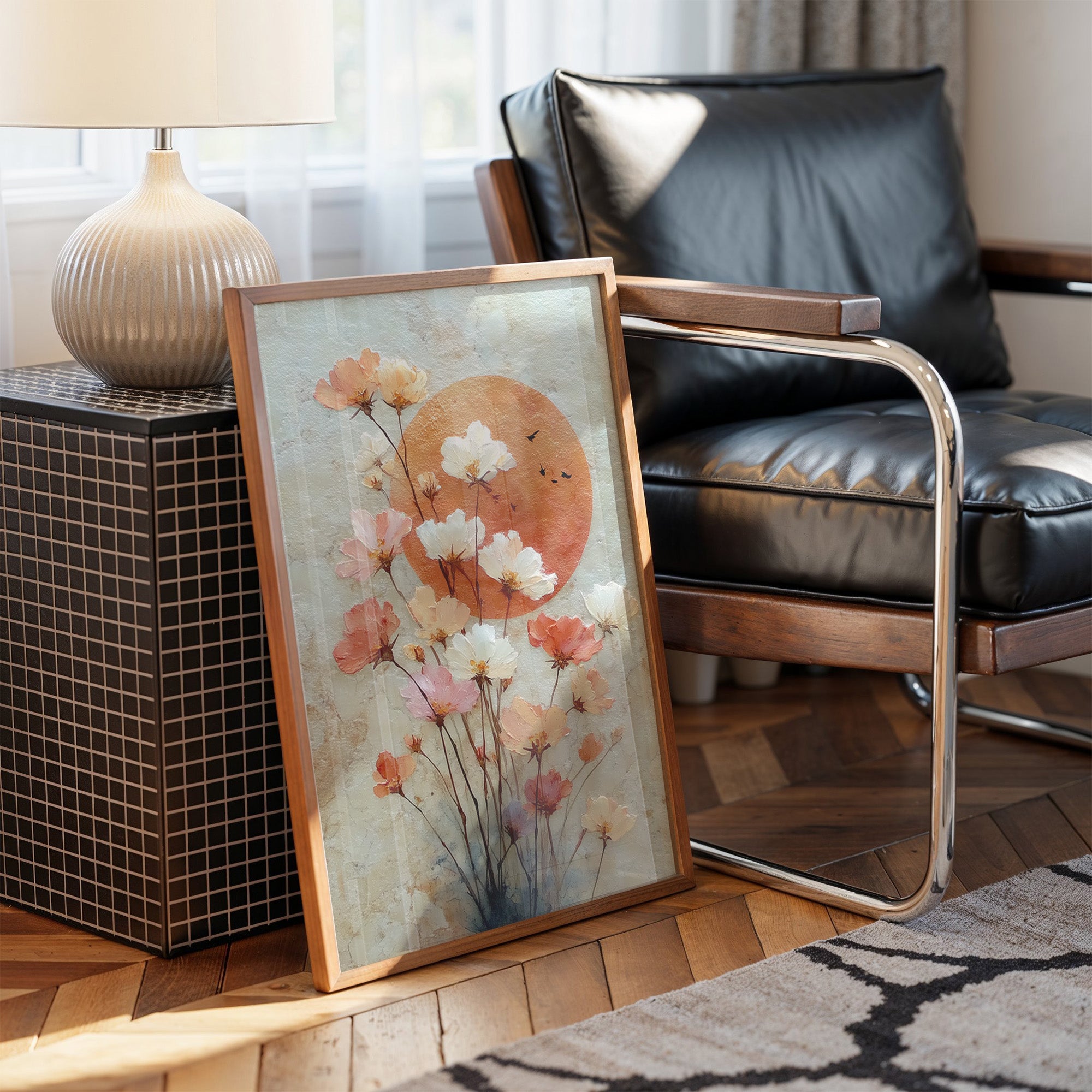 Wild Poppies Dance At Sunset