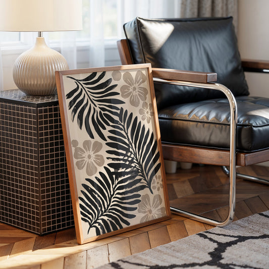 Tropical Nights In Sepia Tones