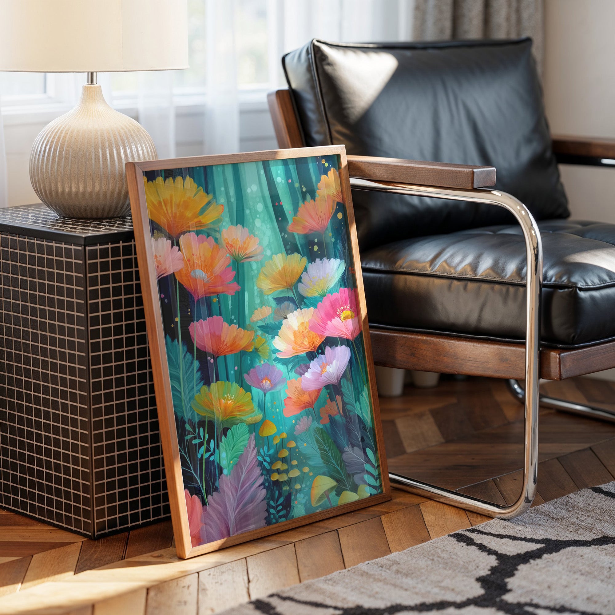 Poppies Dance In Midnight Gardens