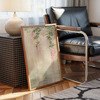 Cherry Blossoms Kiss The Water