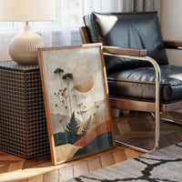 Moonlit Ferns Dance Through Autumn