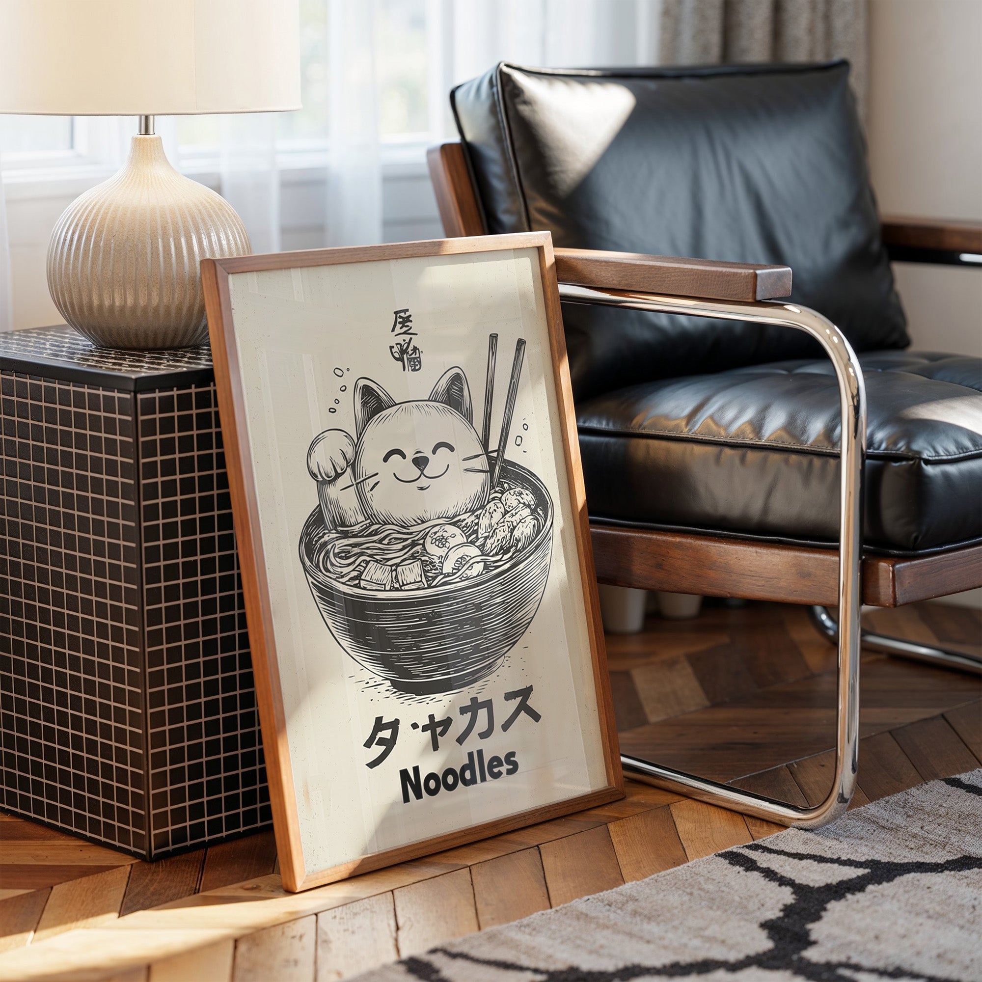 Lucky Cat's Ramen Adventure Unfolds