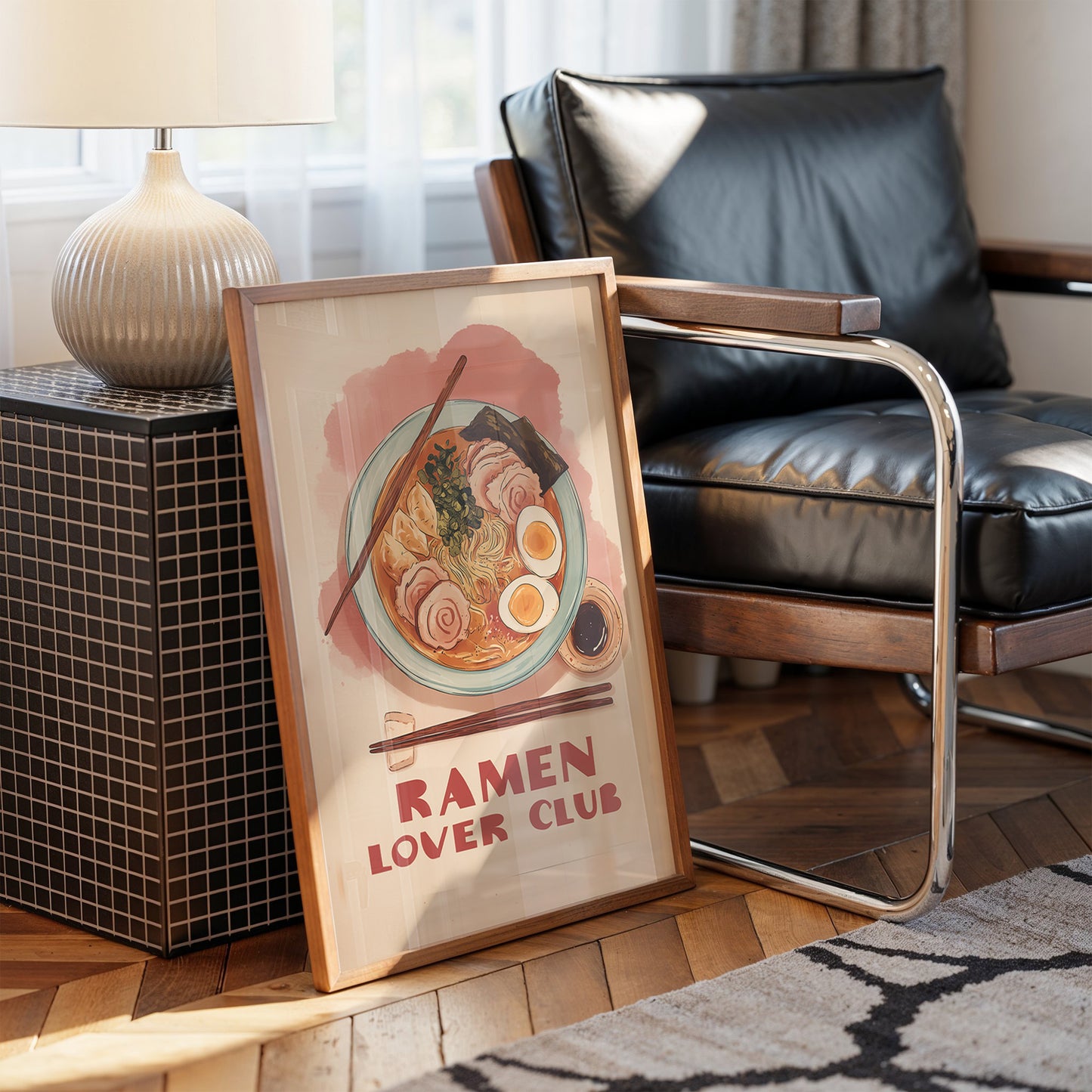 Noodles Dance In Coral Light