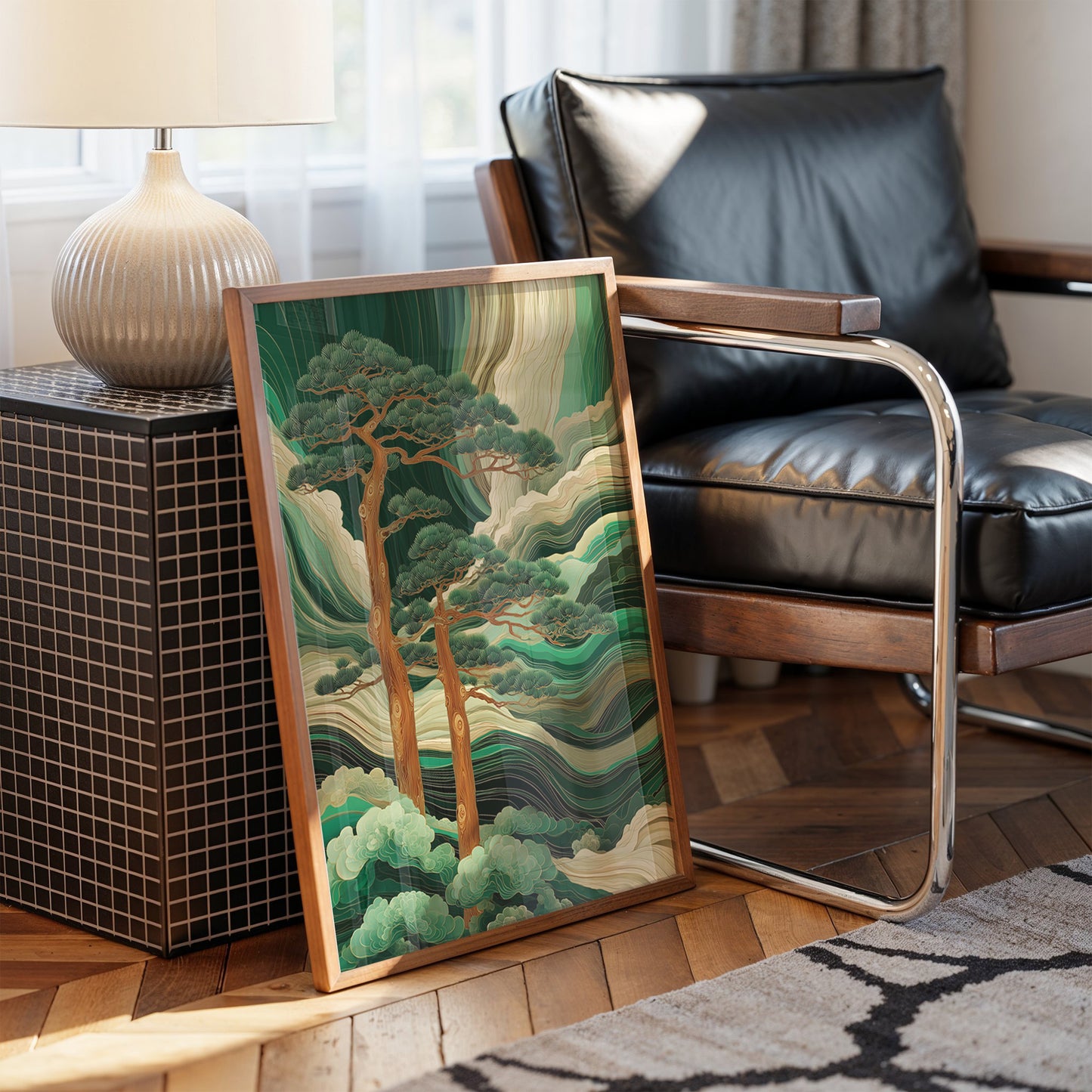 Emerald Winds Shape Ancient Pines