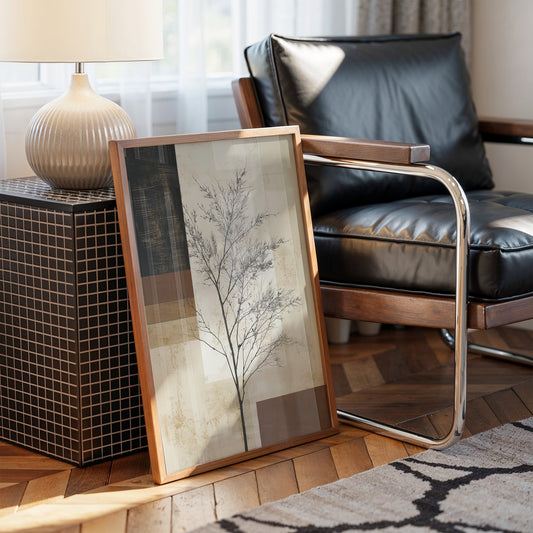 Delicate Branches Paint Winter's Memory