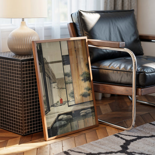 Zen Garden Reflects Modern Solitude