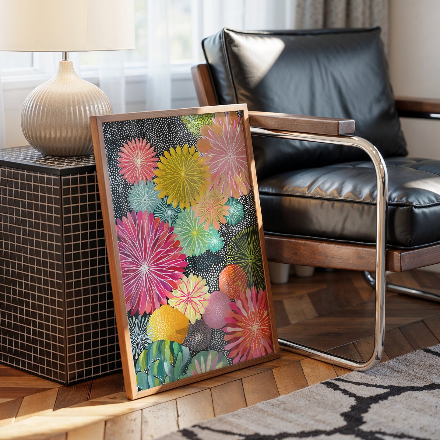 Starbursts Dance In Rainbow Gardens