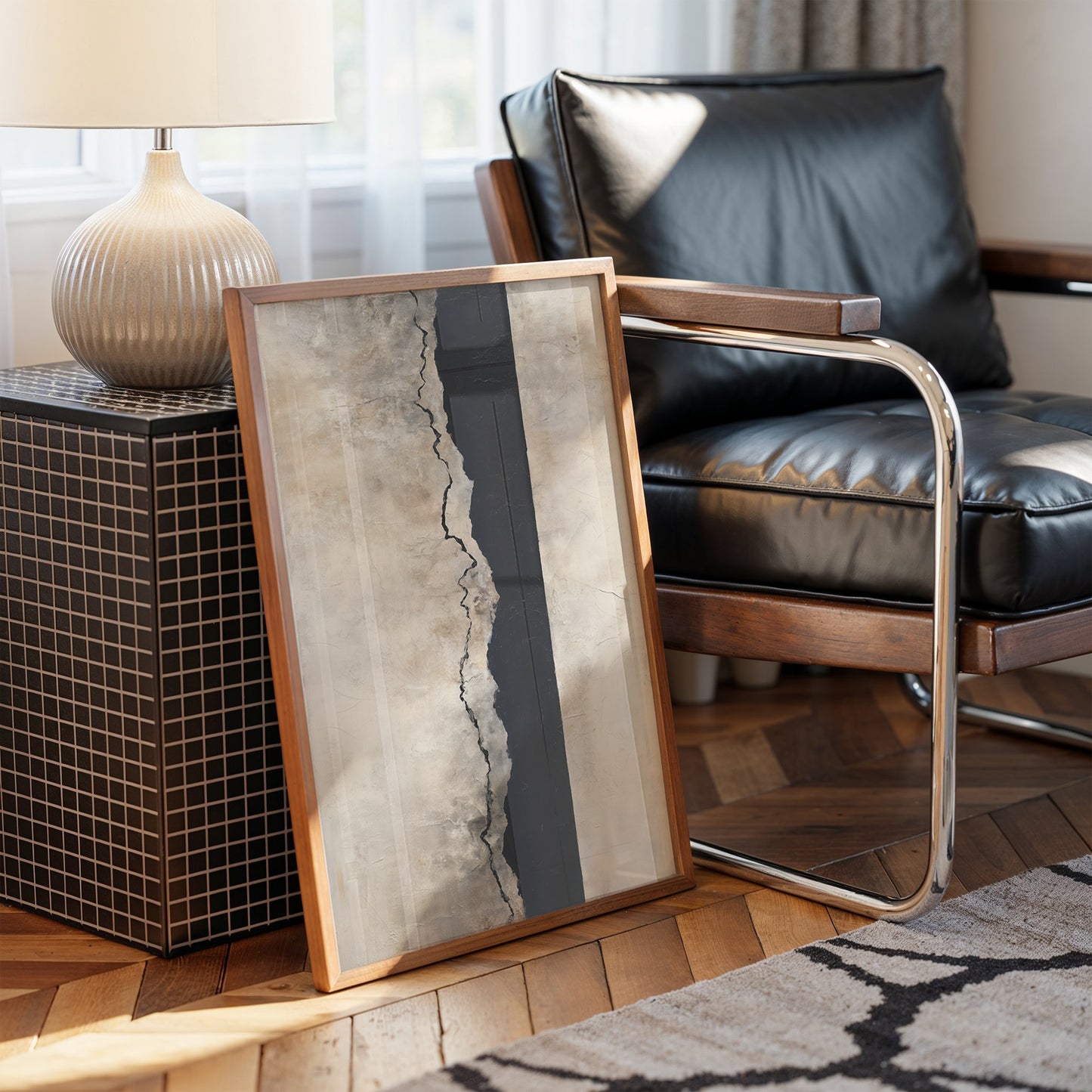 Fault Lines Draw Nature's Path