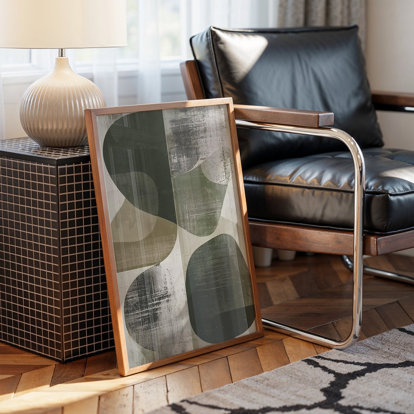 Olive Circles Dance In Light