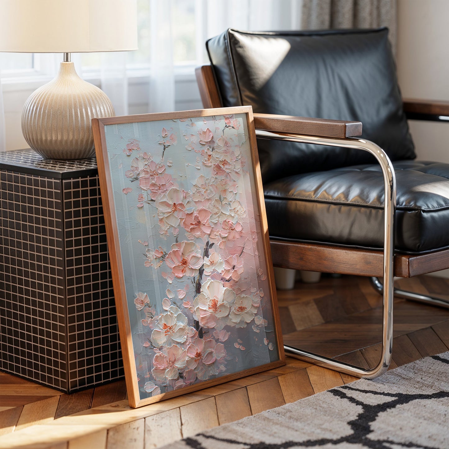 Blush Petals Dance In Spring