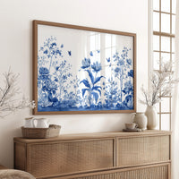 Blue Petals Tell Morning Stories