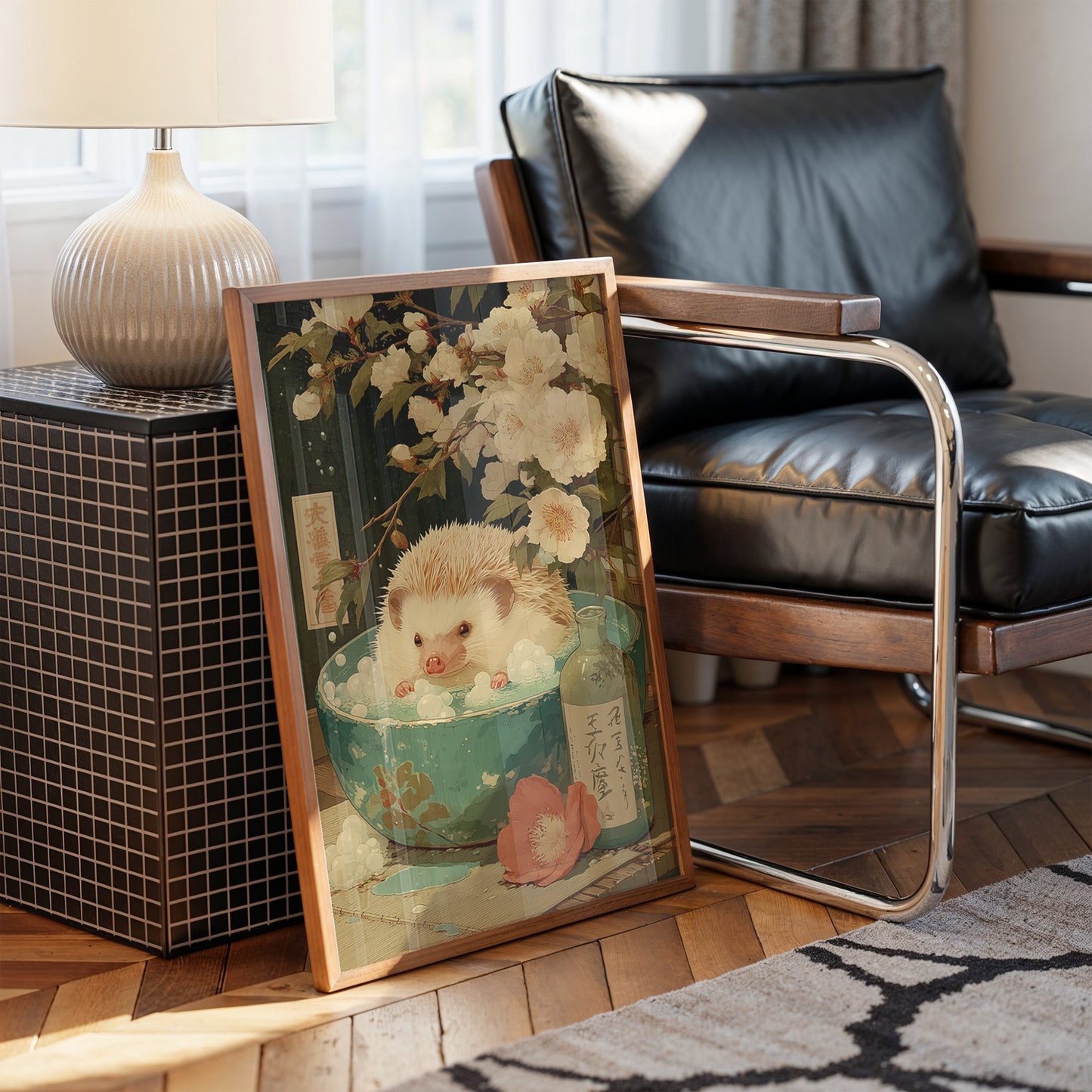 Hedgehog's Cherry Blossom Tea Party