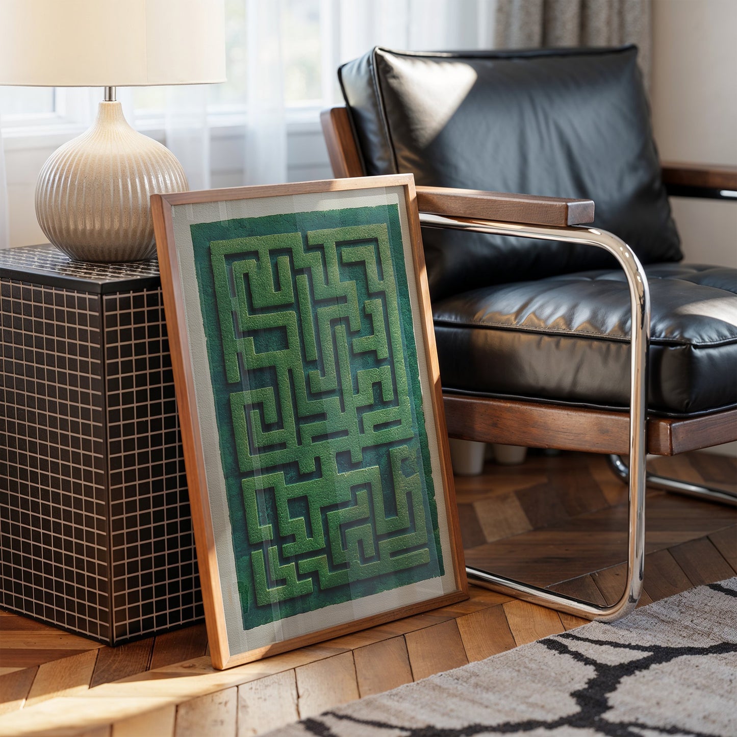 Emerald Paths Wind Through Time