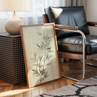 Bamboo Leaves Dance In Morning Light