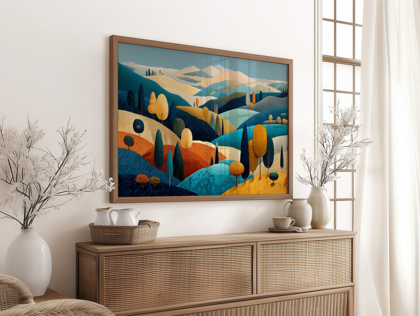 Tuscan Hills Wear Autumn's Colors