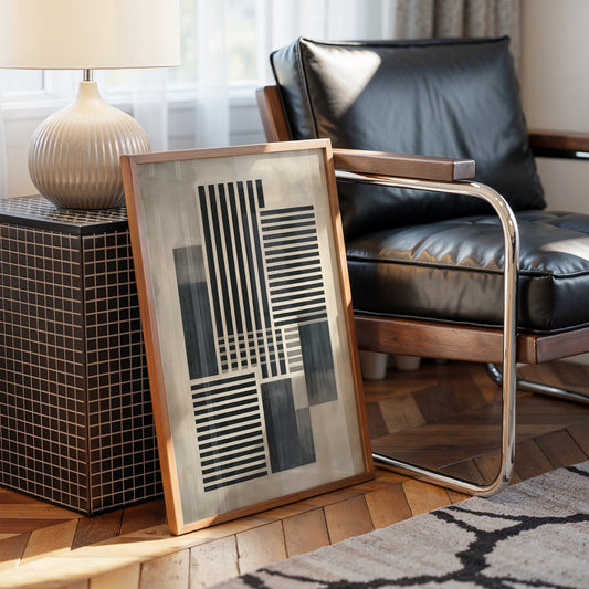 Urban Lines Dance In Monochrome