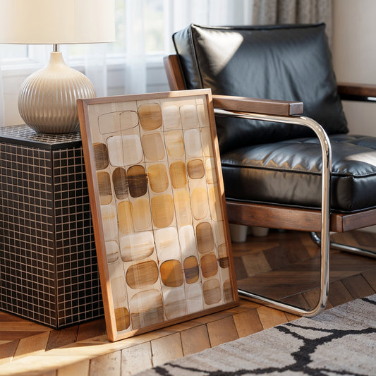 Honey Squares Dance In Morning Light