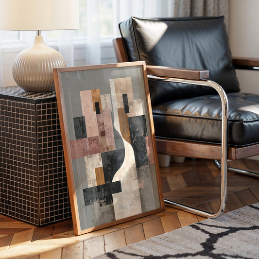 Modernist Forms Dance In Sunlight