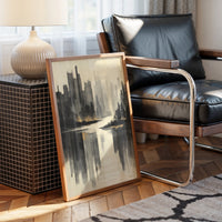 Twilight Mirrors The City's Edge